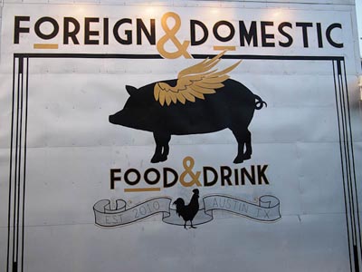 foreign and domestic sign